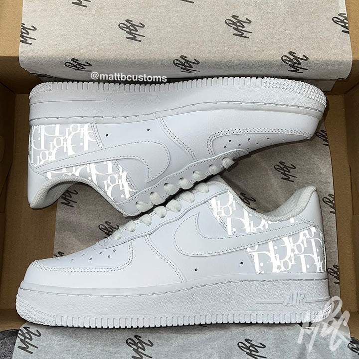 Reflective Oblique Monogram - Air Force 1 | Womens UK 4.5 Nike Sneakers