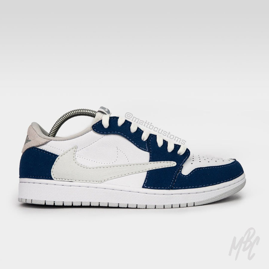 Custom Jordan 1 Low - Reverse Swoosh – tinysneaker